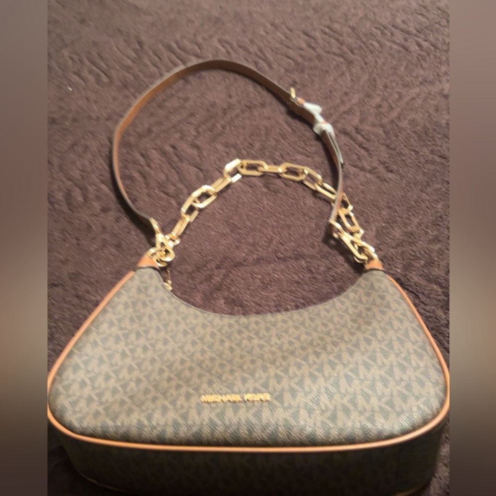 Michael Kors Cora Signature Logo Shoulder Bag and Crossbody - Picture 12 of 12